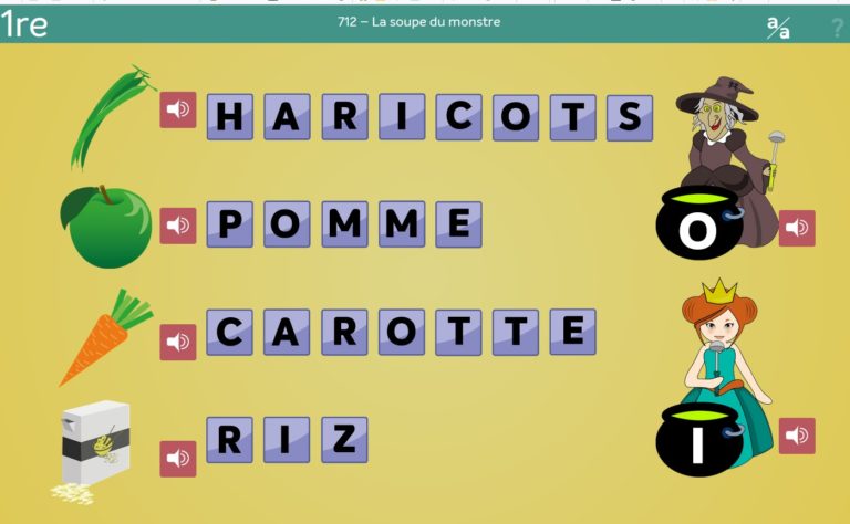 Assemblage Syllabique Free Games online for kids in Nursery by Dupont  Véronique